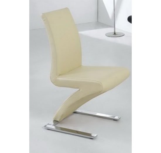 Demi Z Dining Room Chair in Cream