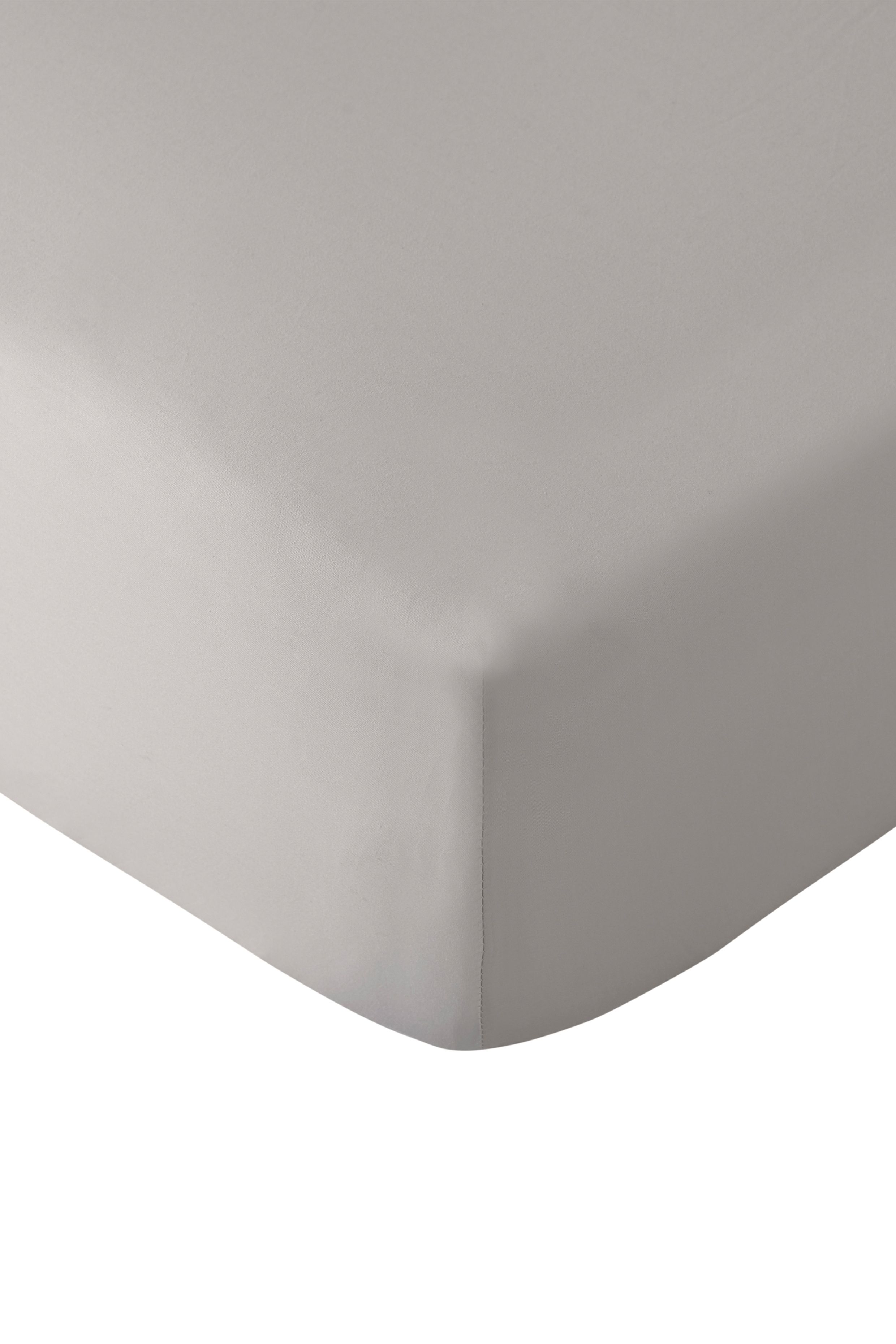Catherine Lansfield So Soft Non Iron Fitted Sheet in Grey 2