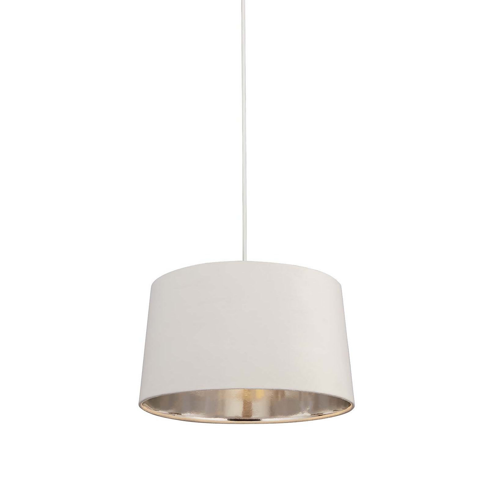 Ivory 40cm Tapered Light Shade