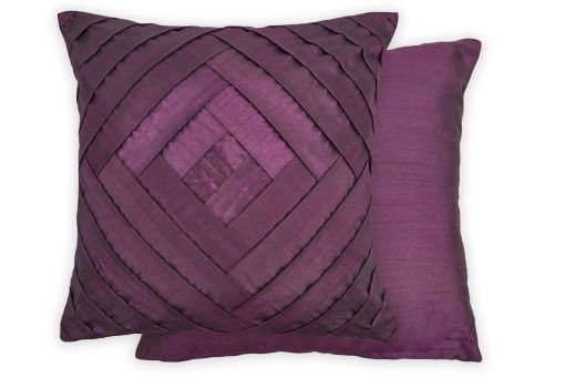 New Edge Blinds Gio Cushion Cover in Purple