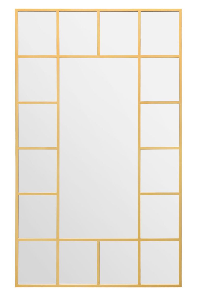 MirrorOutlet Gold Modern Wall & Leaner Mirror 79" X 47" (200 x 120CM) 3