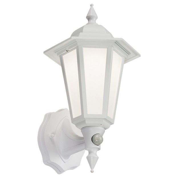 Netlighting LED Wall Lantern with PIR White 230V IP54