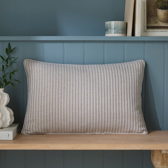 Churchgate Herringbone Striped Rectangle Cushion