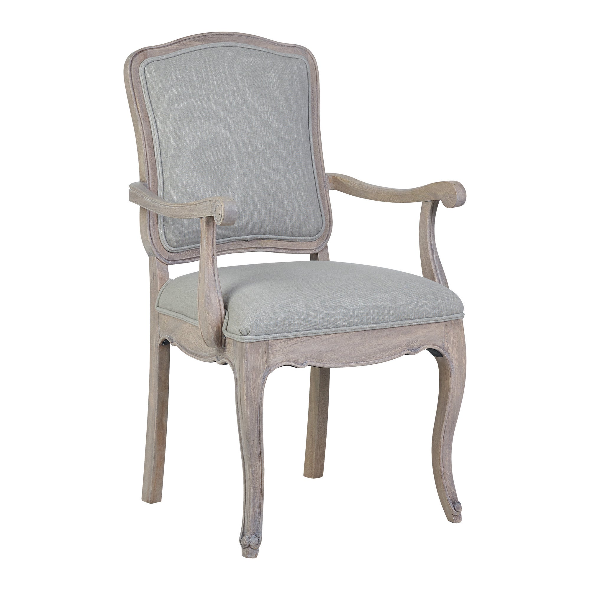 Amelie Carver Chair Brown Brown