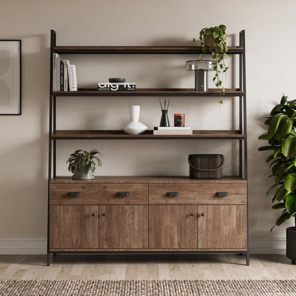 Fulton Wide Ladder Storage Cabinet