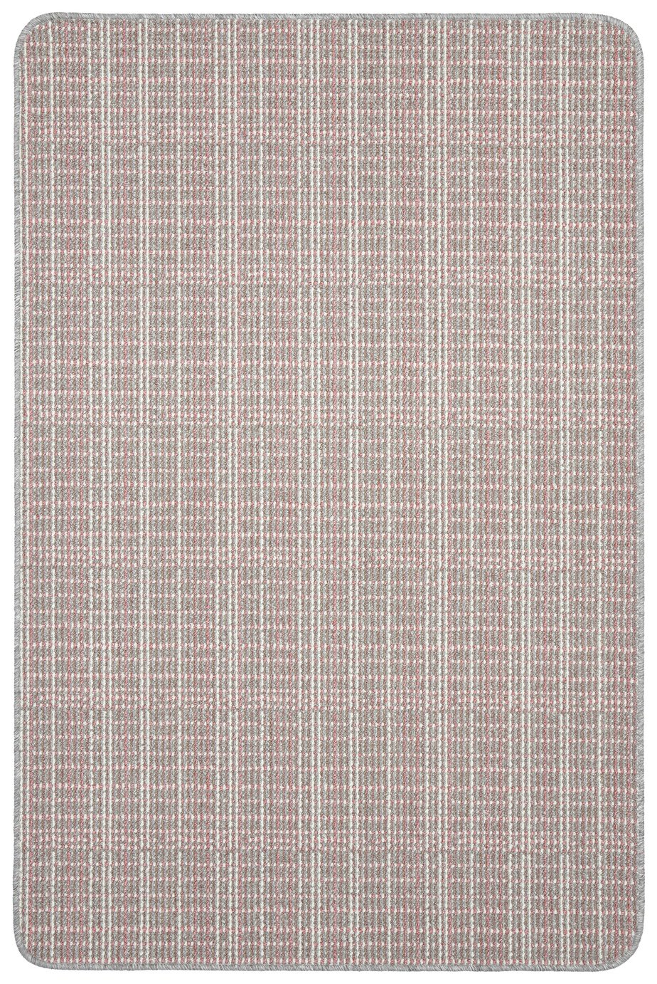 Dandy Warren Flatweave Rug - 150x100cm - Grey Pink