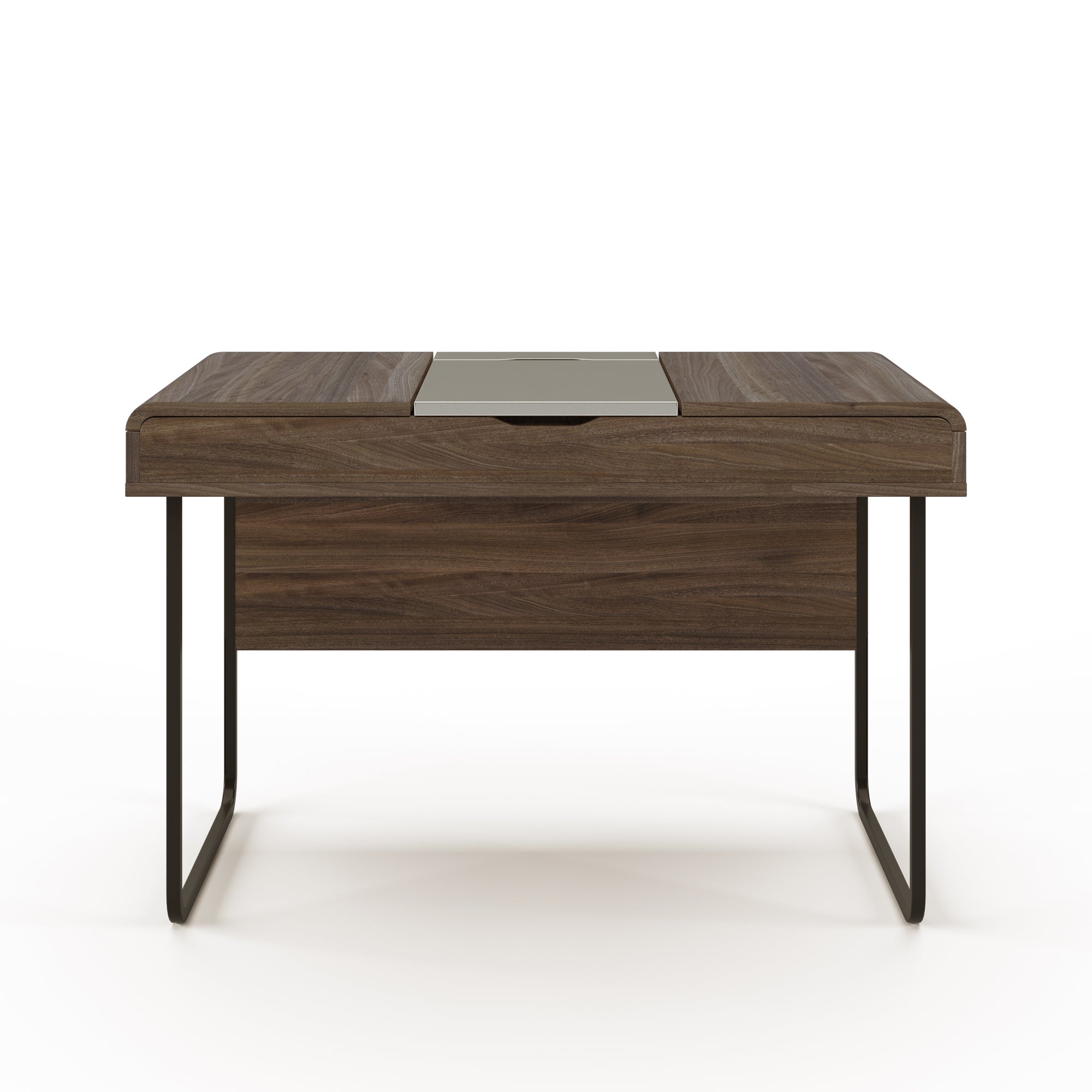 Dorset Desk with Sliding Desktop Brown
