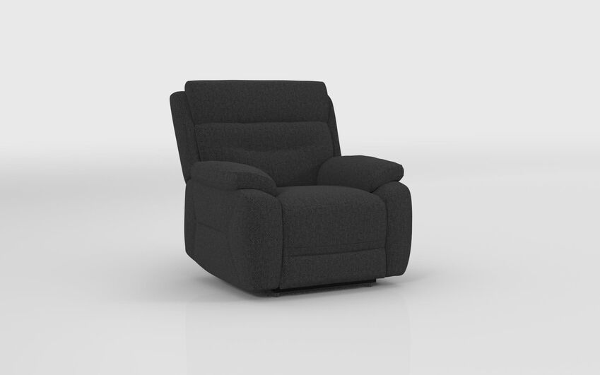 Black Fabric Fenton Armchair