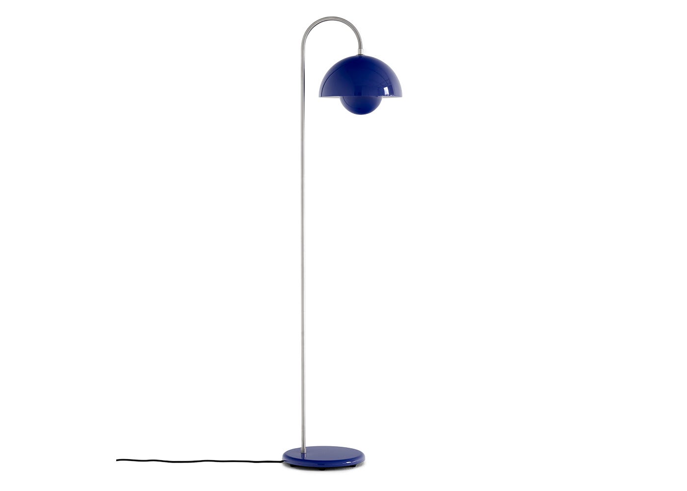 &Tradition Flowerpot Floor Lamp Cobalt Blue