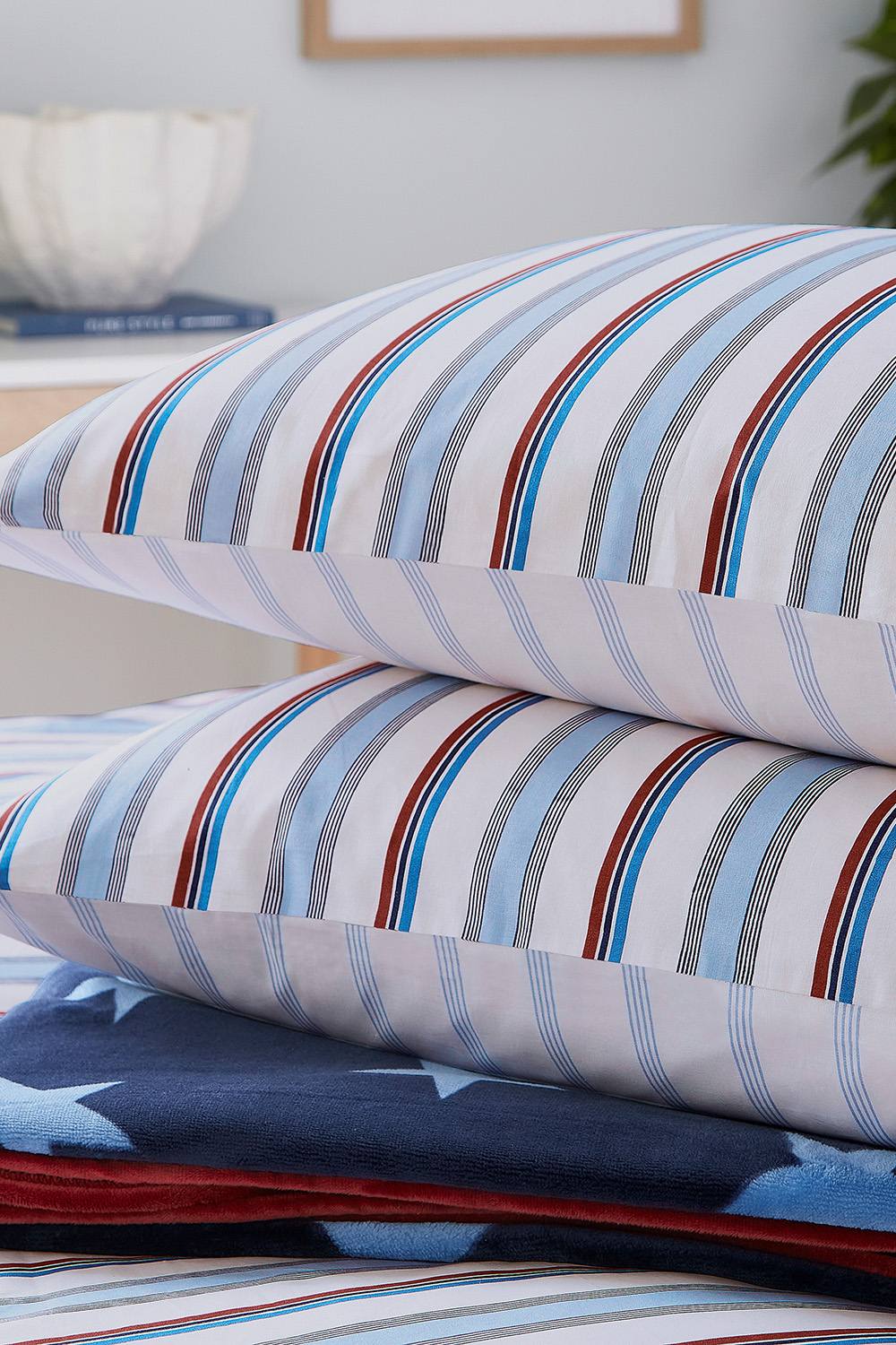 Helena Springfield 'Elwood Stripe' Cotton Cover Set 5