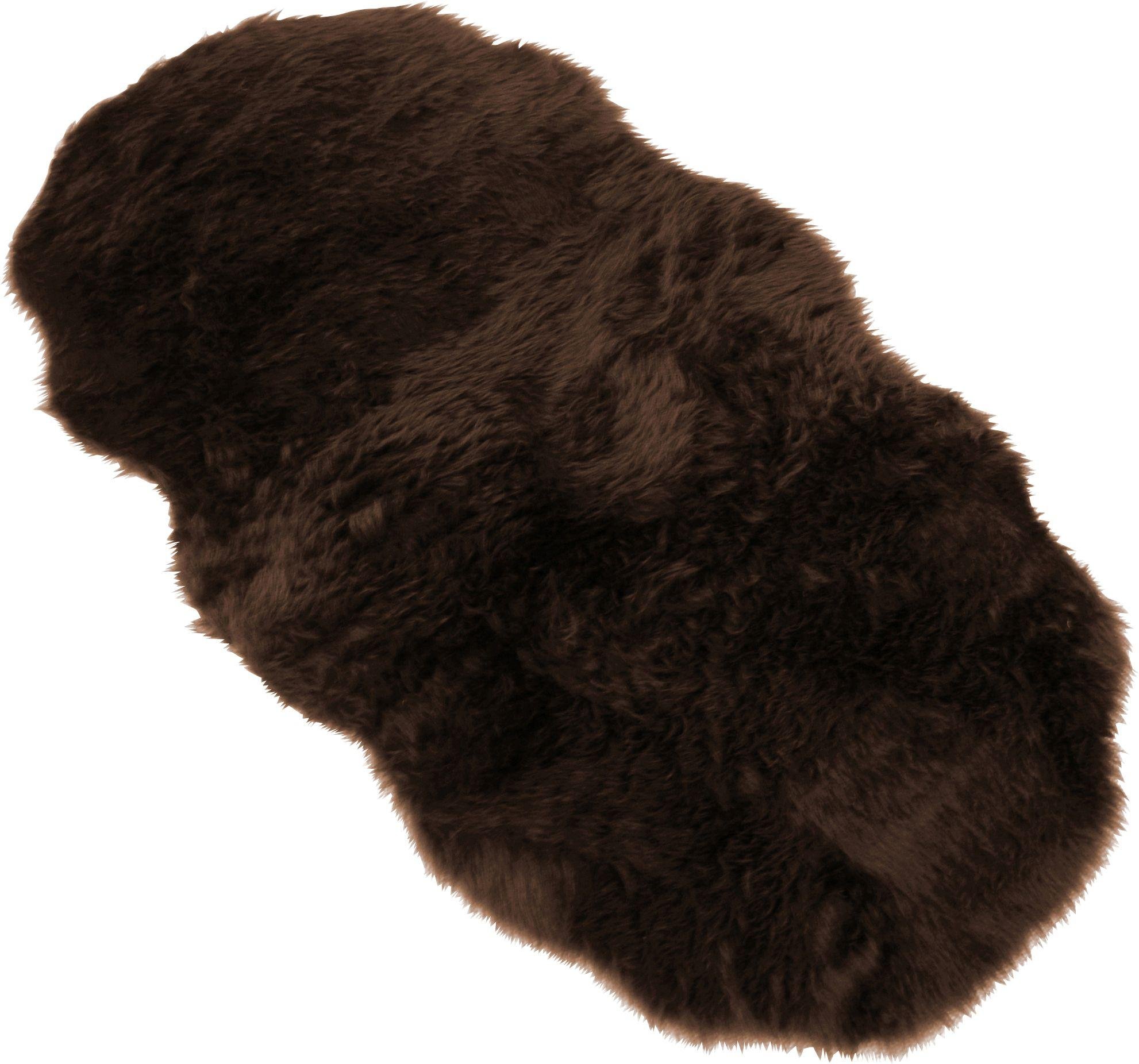 Homemaker Faux Fur Shagy Rug - 75x133cm - Brown