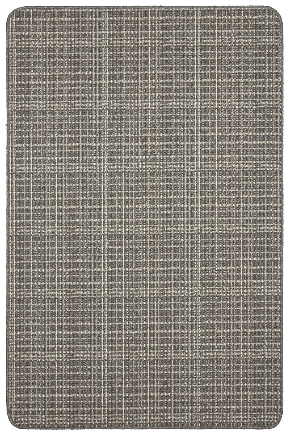 Dandy Warren Short Pile Rug - 150x100cm - Lead Cream
