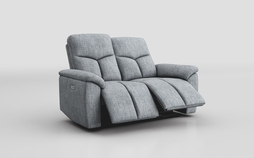 Fabric Caselle 2 Seater Power Recliner Sofa