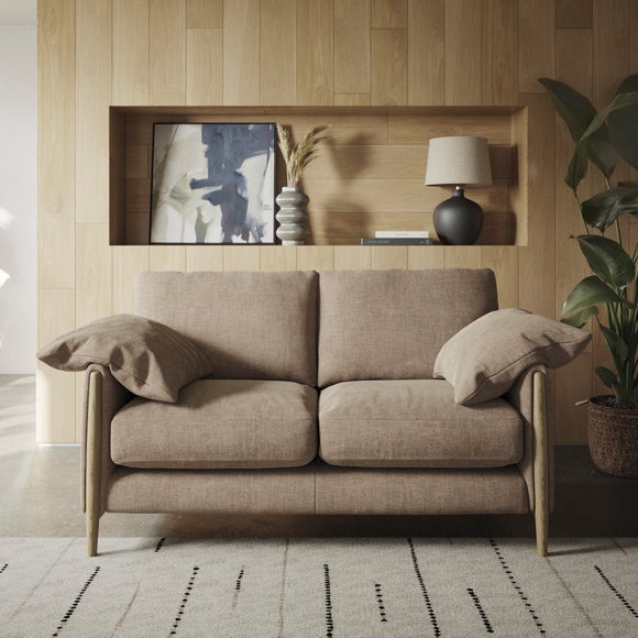 Hector Tonal Plush Chenille 2 Seater Sofa