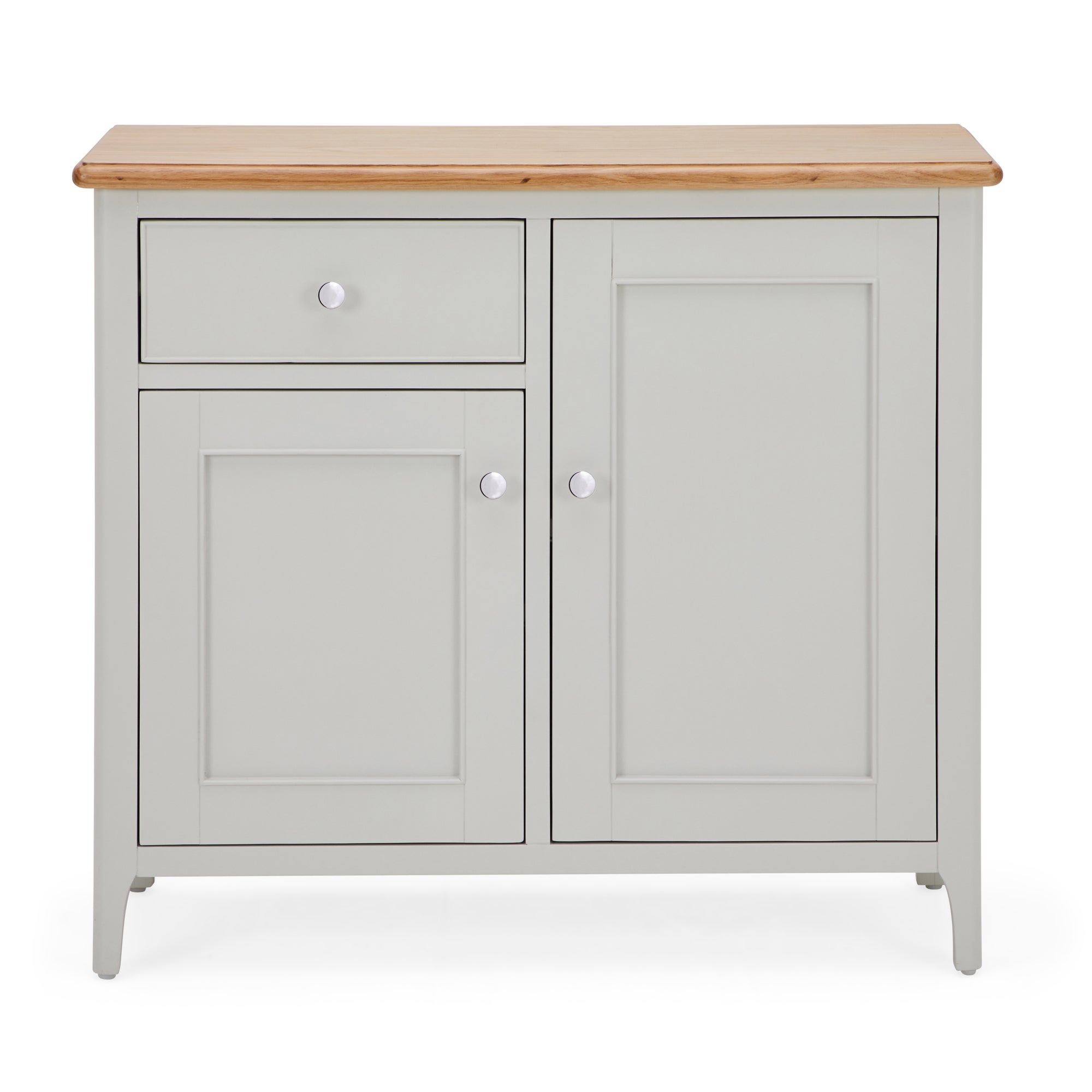 Freya Small Sideboard Grey and Brown