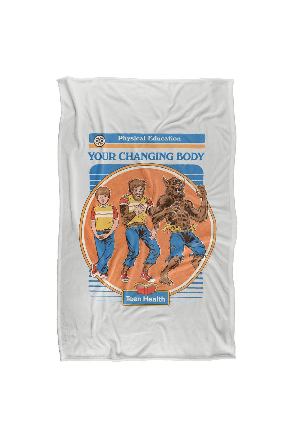 Steven Rhodes Your Changing Body Silky Touch Super Soft Throw Blanket
