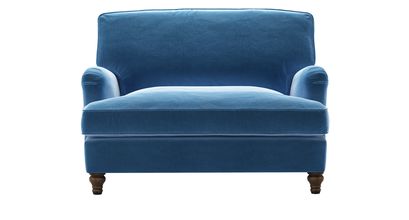Bluebell Loveseat Sofabed in Bahama Cotton Matt Velvet - sofa.com