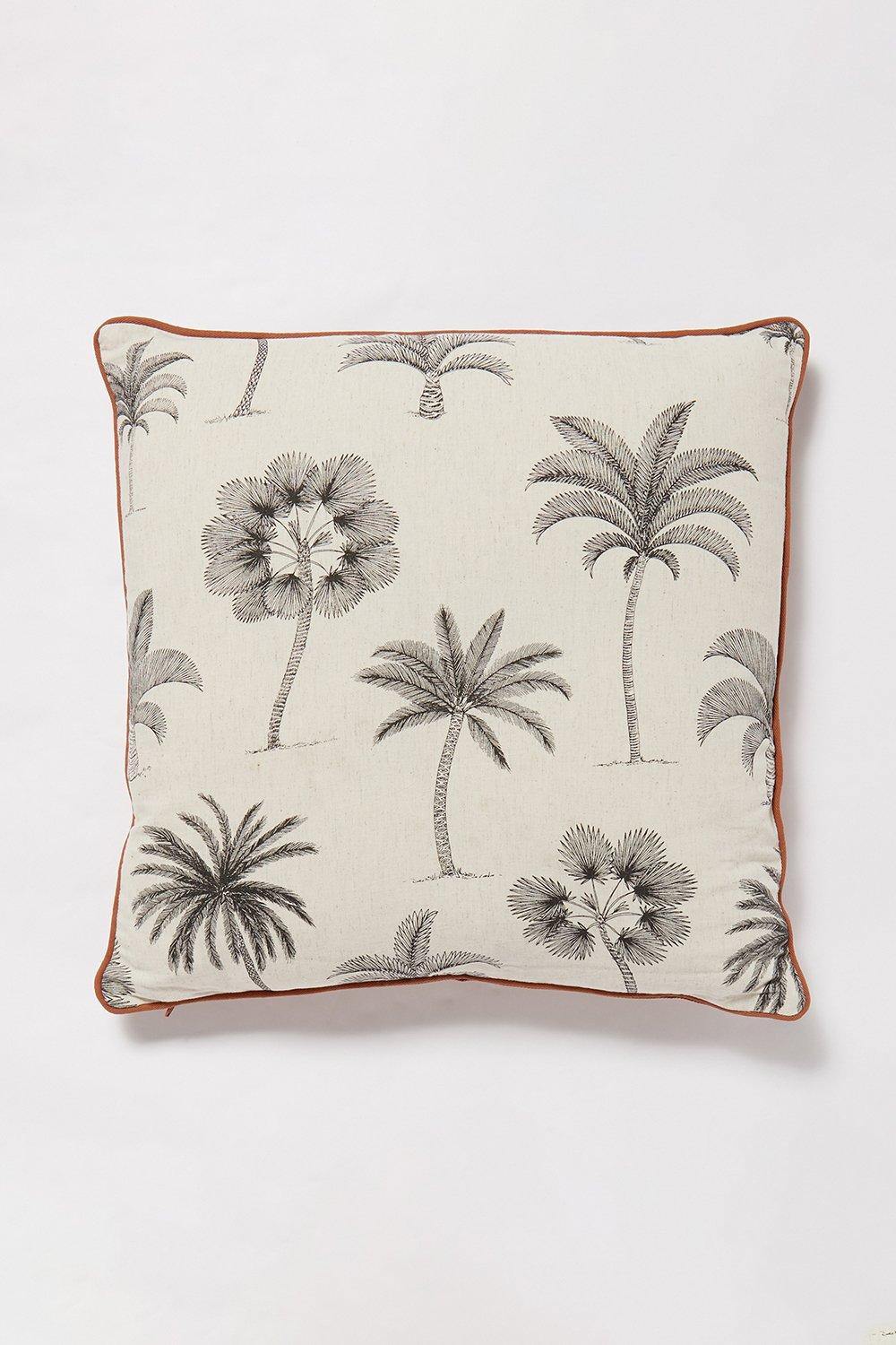 Kyoto Palm Print Cushion