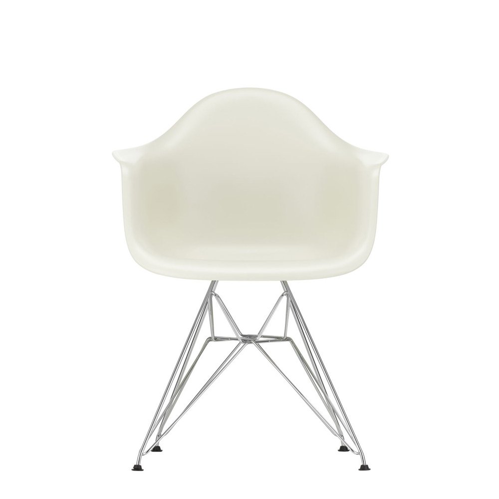 Vitra Eames DAR Armchair New Height Vitra Pebble Chrome Base
