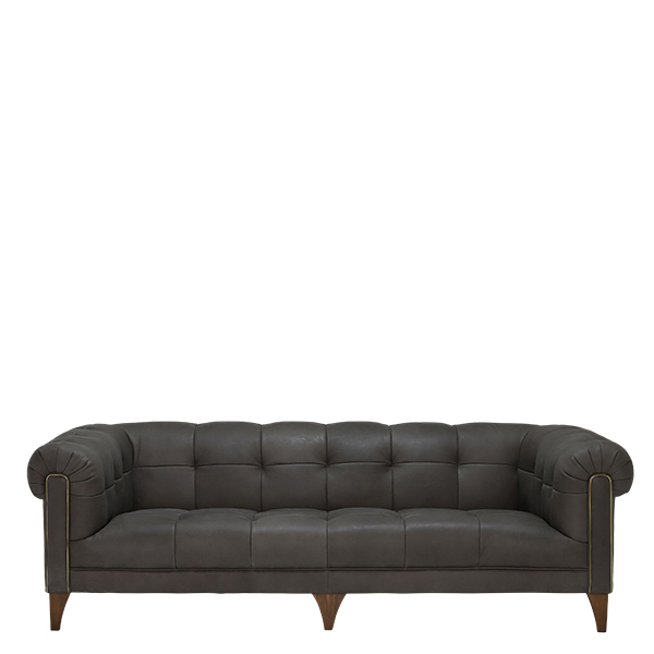 Elena Leather 3 Seater Sofa  - Barker & Stonehouse