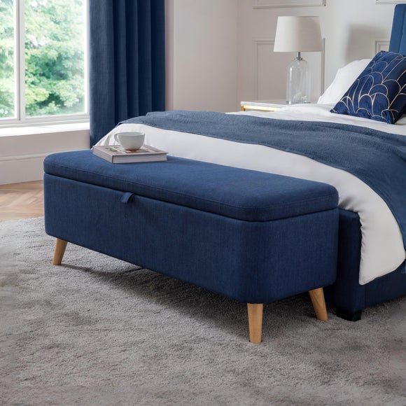 Astrid Linen Storage Bench