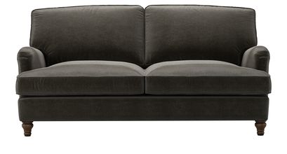 Bluebell 2.5 Seat Sofa Bed in Elephant Cotton Matt Velvet - sofa.com