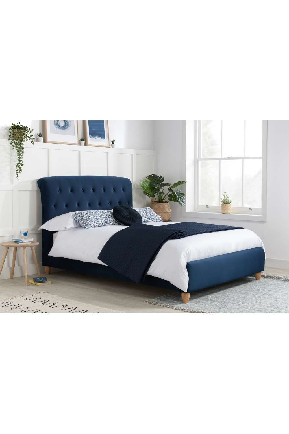 Birlea Brompton Bed in Mid Blue