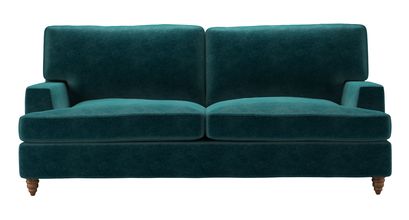 Isla 2.5 Seat Sofabed in Jade Smart Velvet - sofa.com