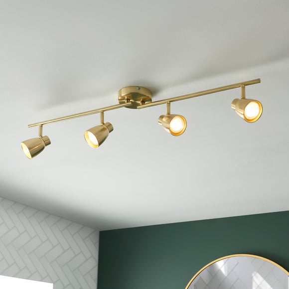 Alto 4 Light Semi Flush Spotlight Bar