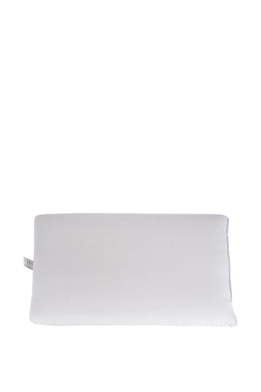 Homescapes Natural Aloe Vera Infused Cotton Pillow Super Microfibre Extra Fill in White