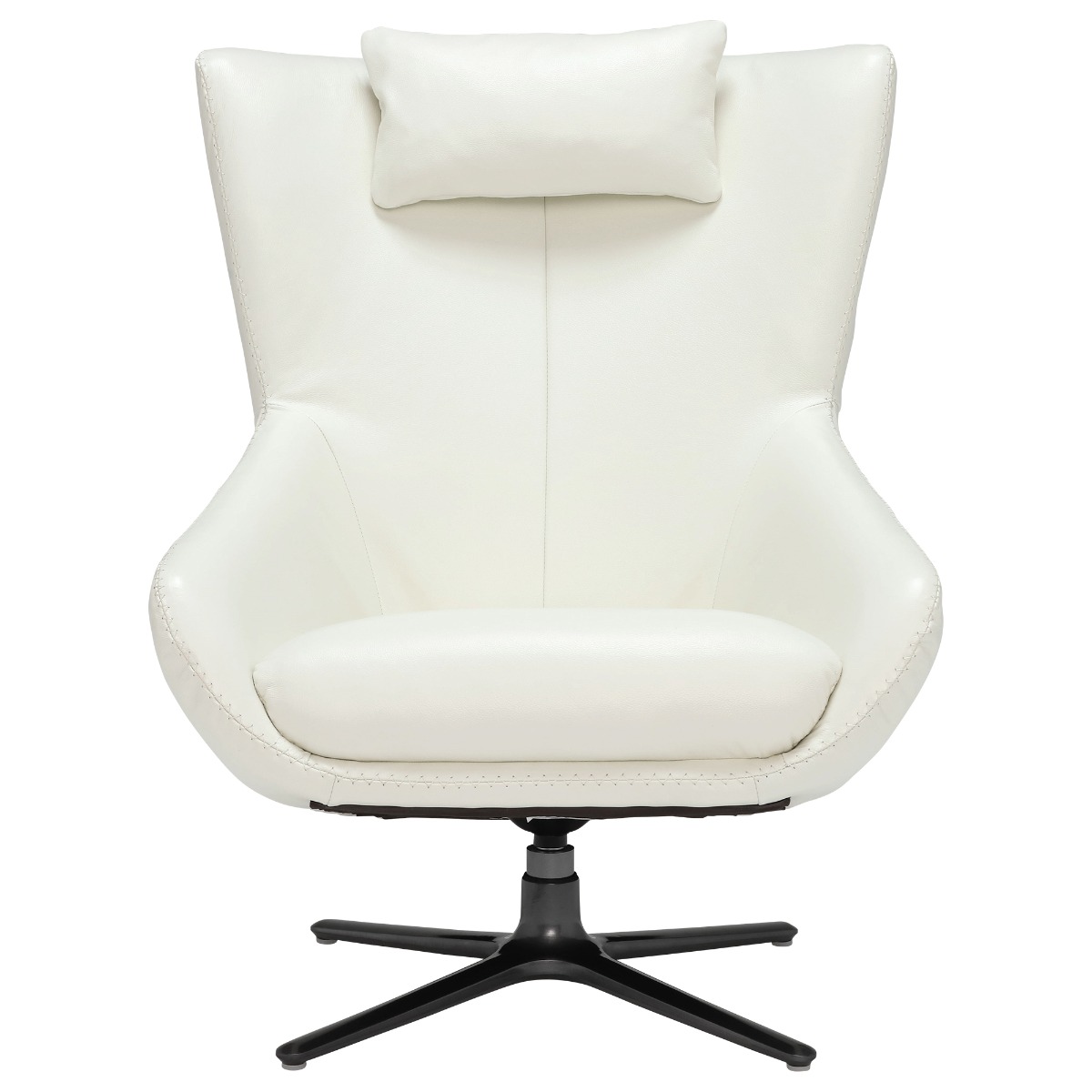 Laurino Leather Swivel Chair