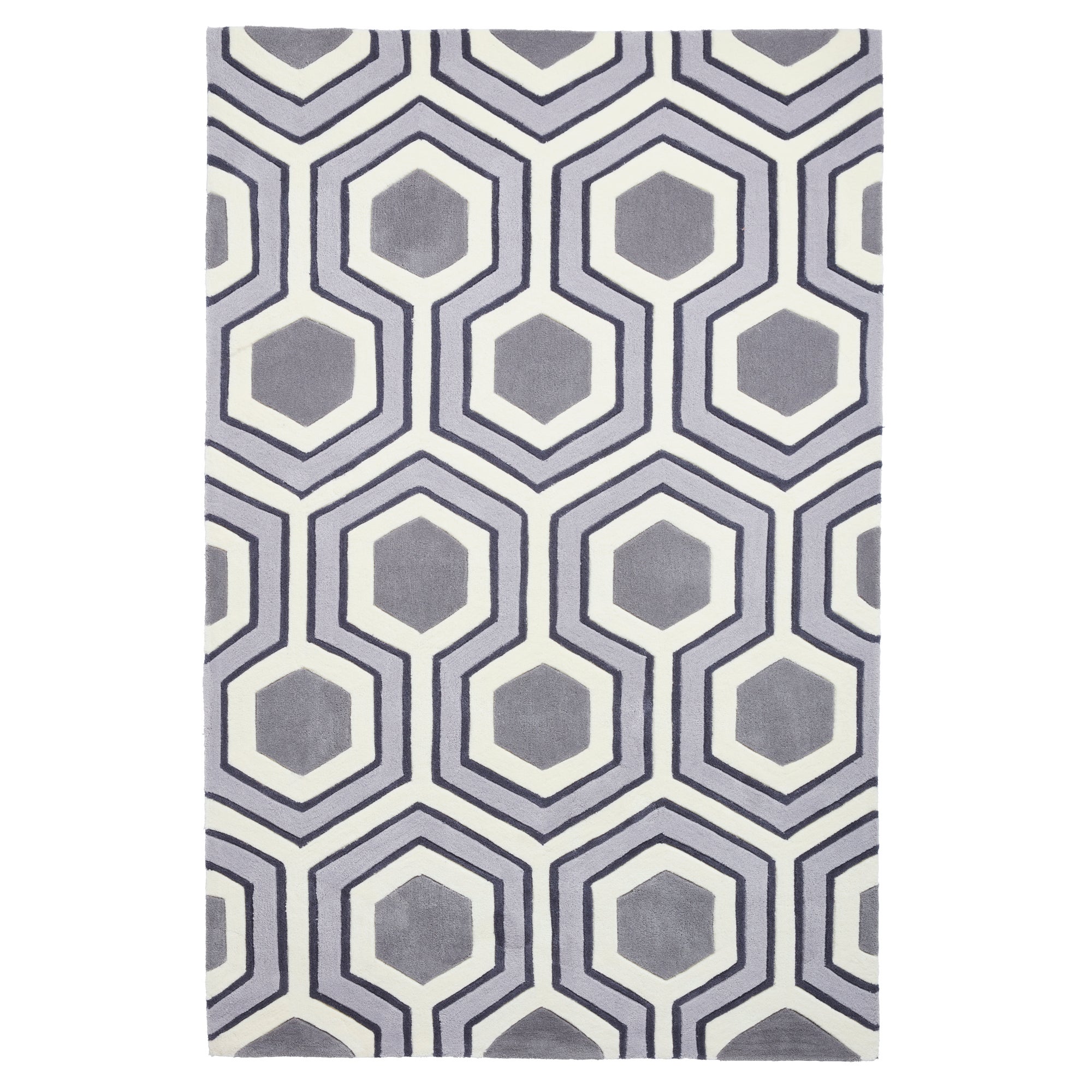 Hong Kong 3661 Rug Grey