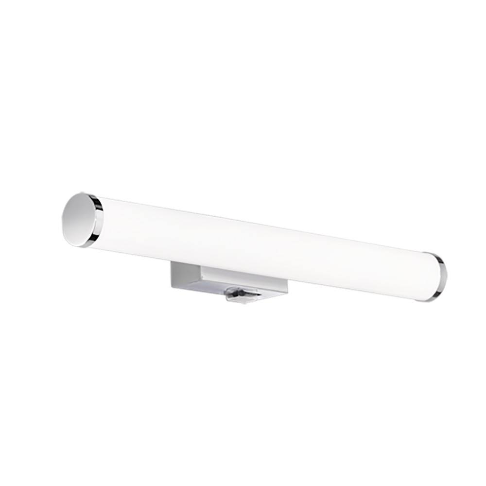 Netlighting Mattimo Modern 40cm Bathroom Wall Lamp Chrome 3000K IP44 UK Stock in Grey