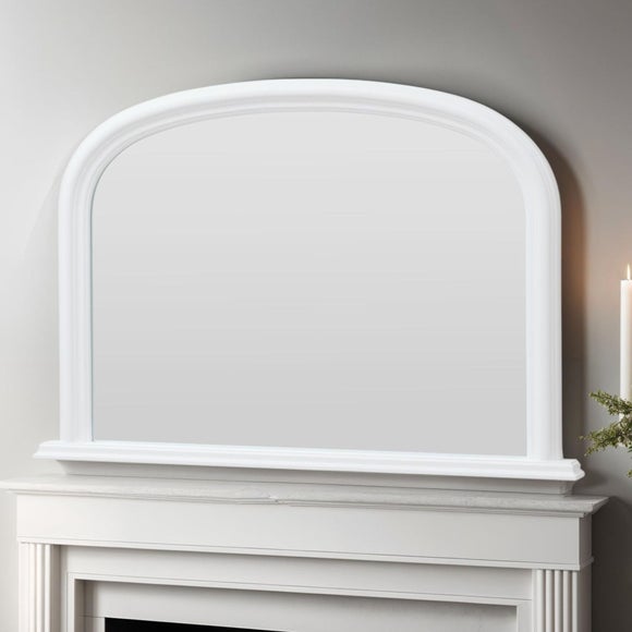 Yearn Contemporary Overmantle Wall Mirror