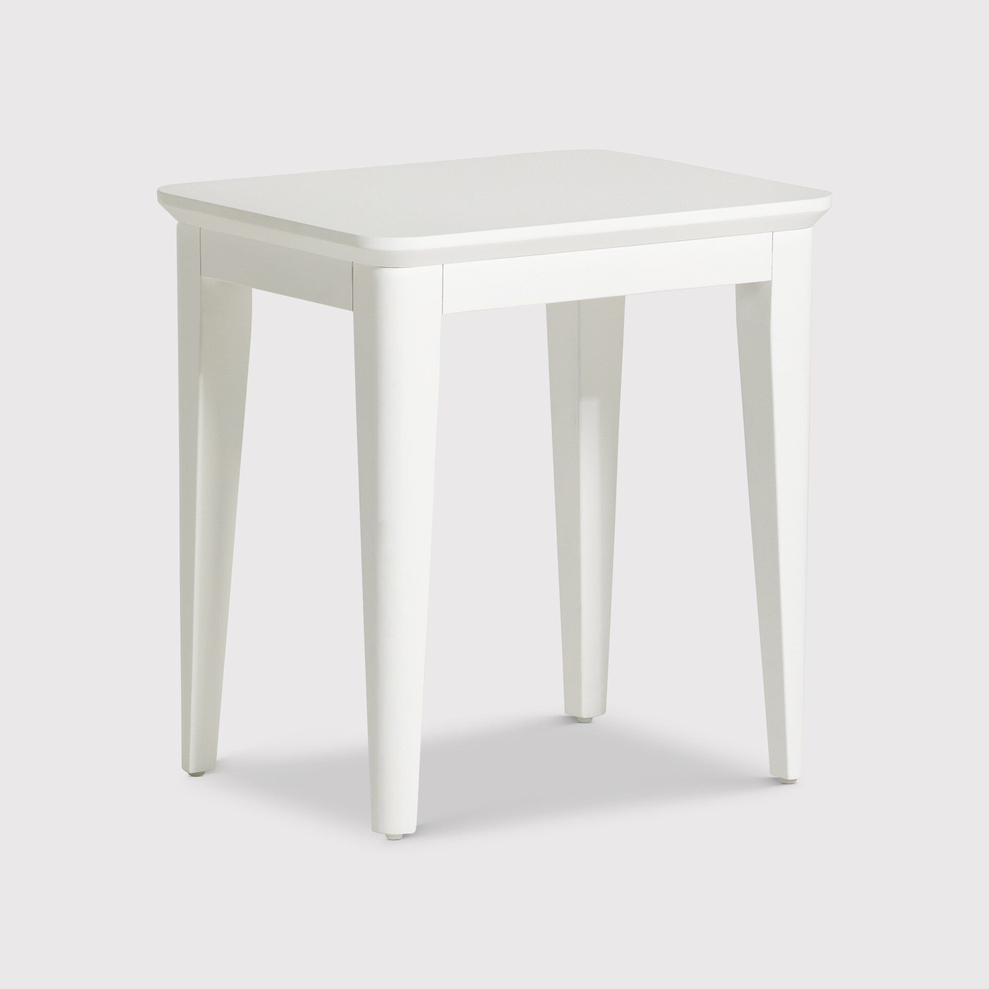 Springwell Stool, White Wood | Barker & Stonehouse