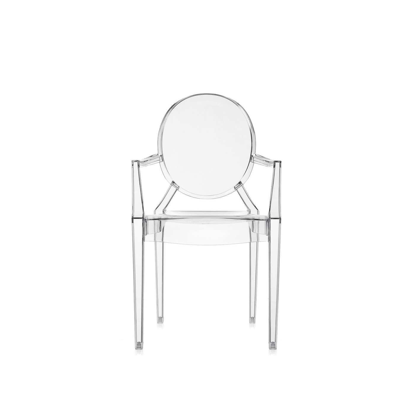 Kartell Lou Lou Ghost Chair Polycarb Crystal B4 Min Order