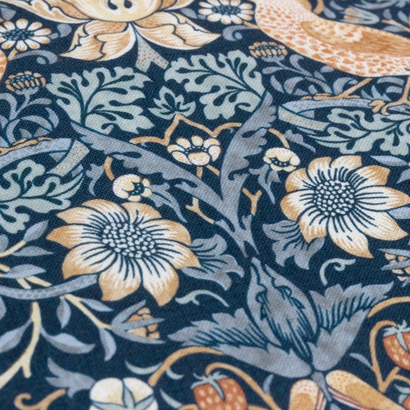 Morris & Co. Strawberry Thief Outdoor Square Cushion 2