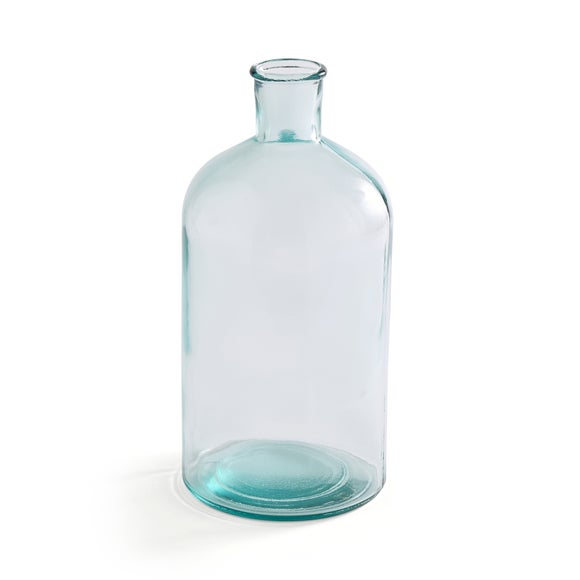 Green Glass Bottle Vase 3