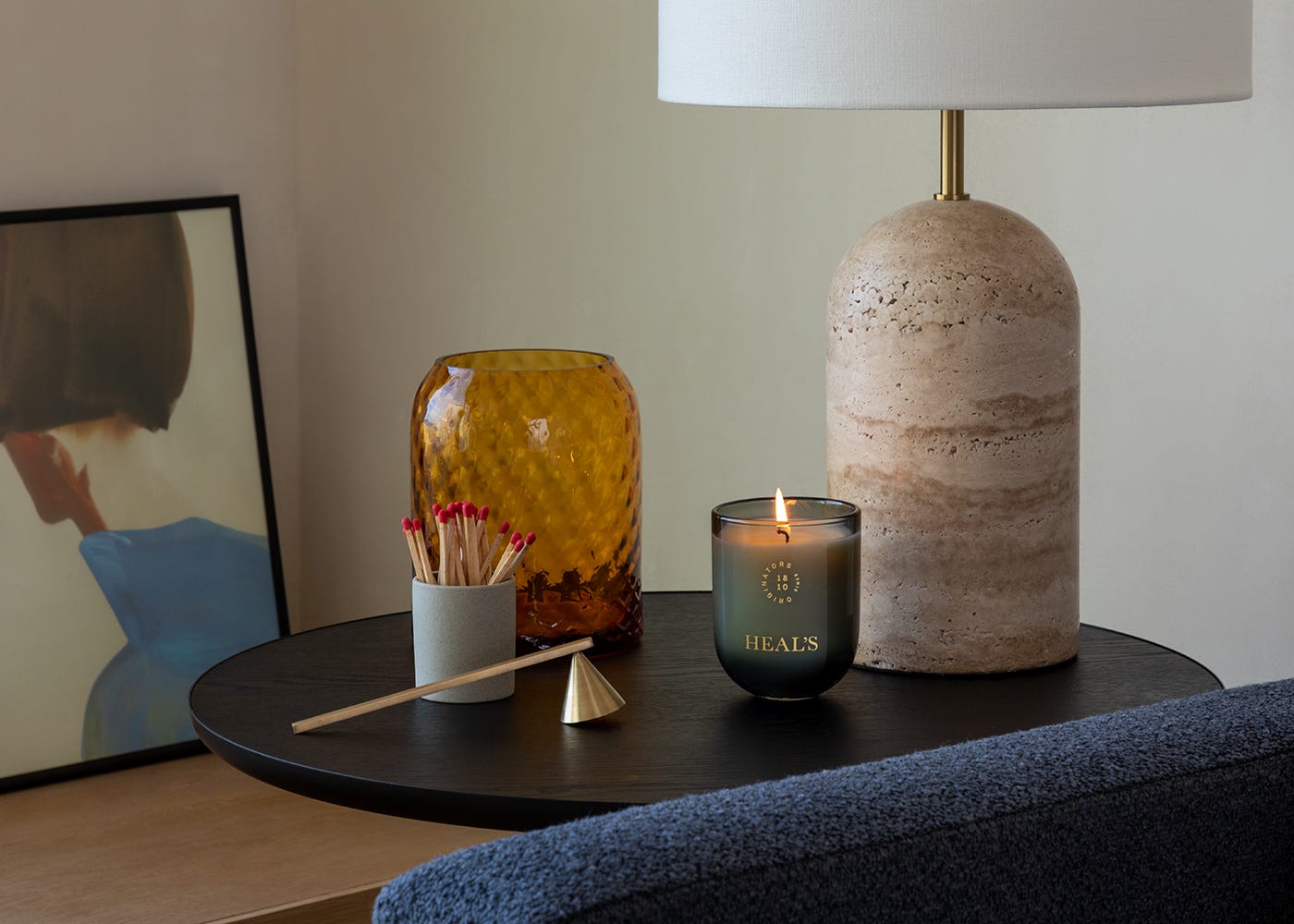 Heal's Manhattan Table Lamp Natural 2