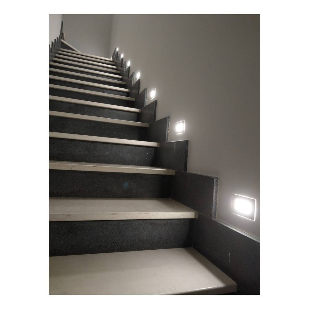 Netlighting SLAB LED Recessed Wall Light White IP65 170lm 4000K 18x8x4.9cm