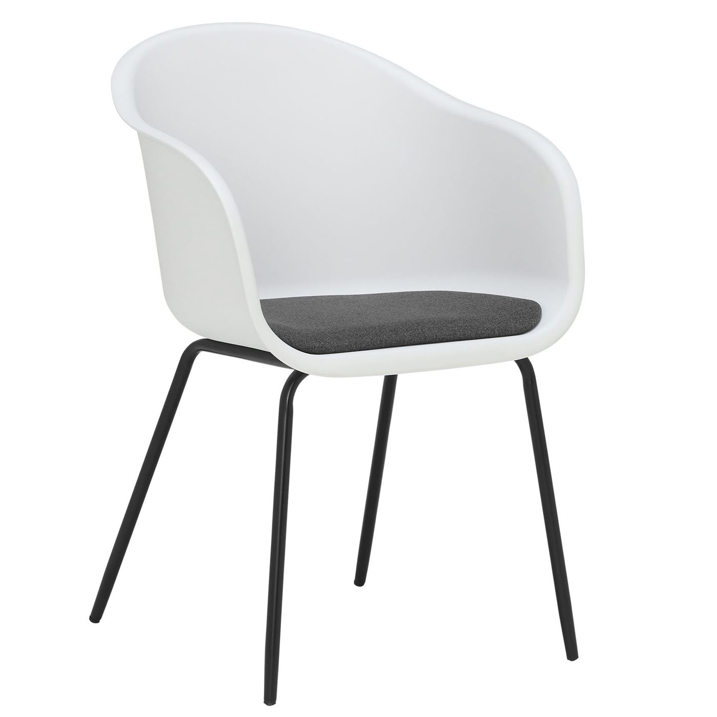 Leon Armchair, White
