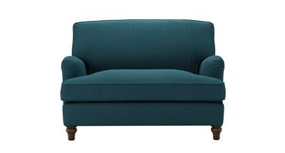 Bluebell Loveseat Sofabed in Evergreen Brushed Linen Cotton - sofa.com