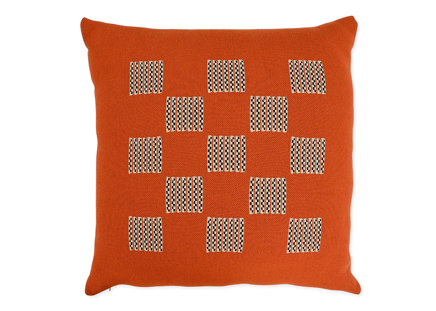 Ambar Exclusive Embossed Cord Cushion Sienna