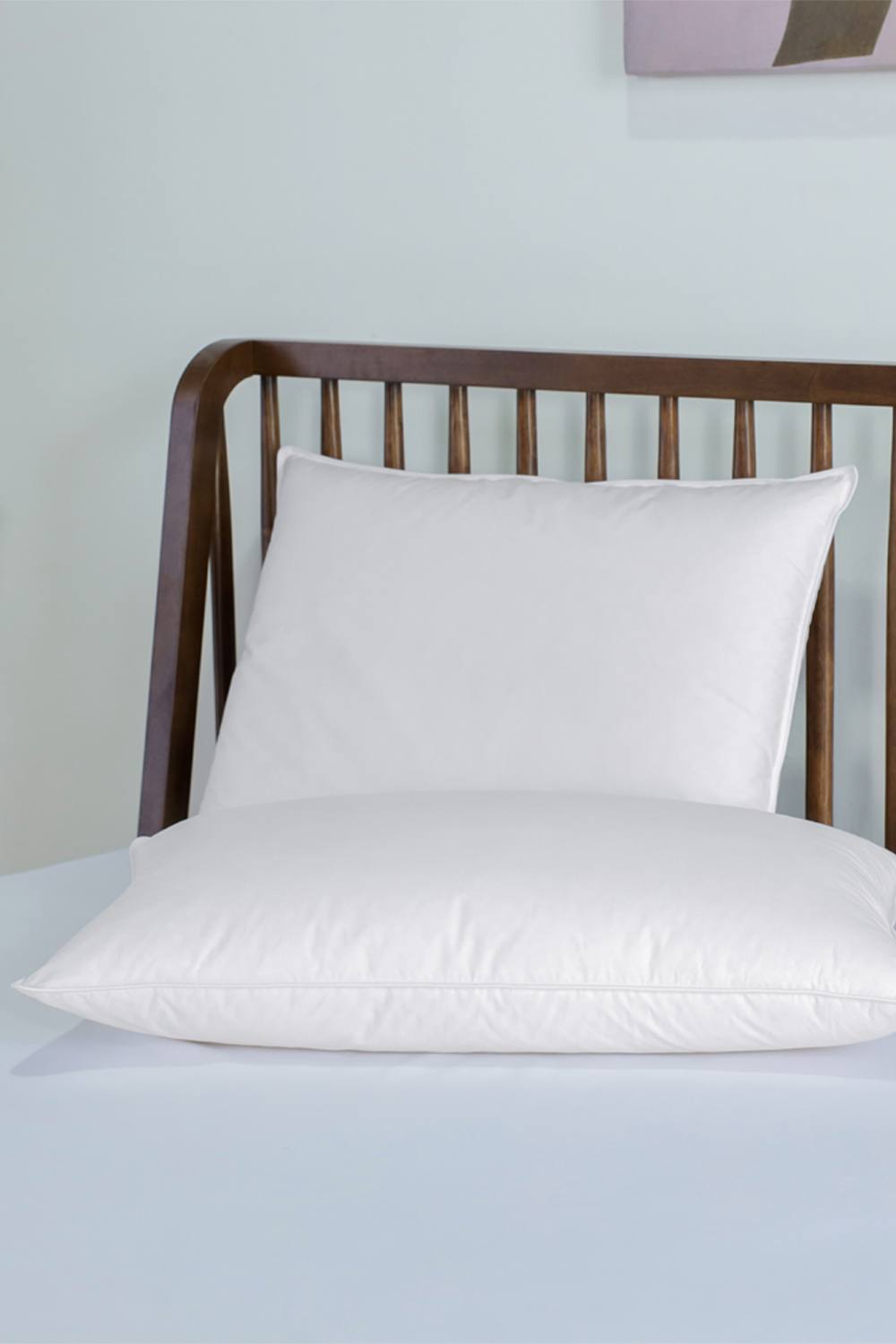 Martex Duck Feather & Down Pillow - Side Sleepers - Medium/Firm - Pack of 2 in White