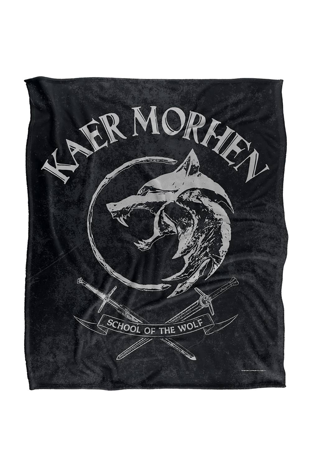The Witcher Kaer Morhen Silky Touch Soft Throw Blanket 152 X 127 Cm