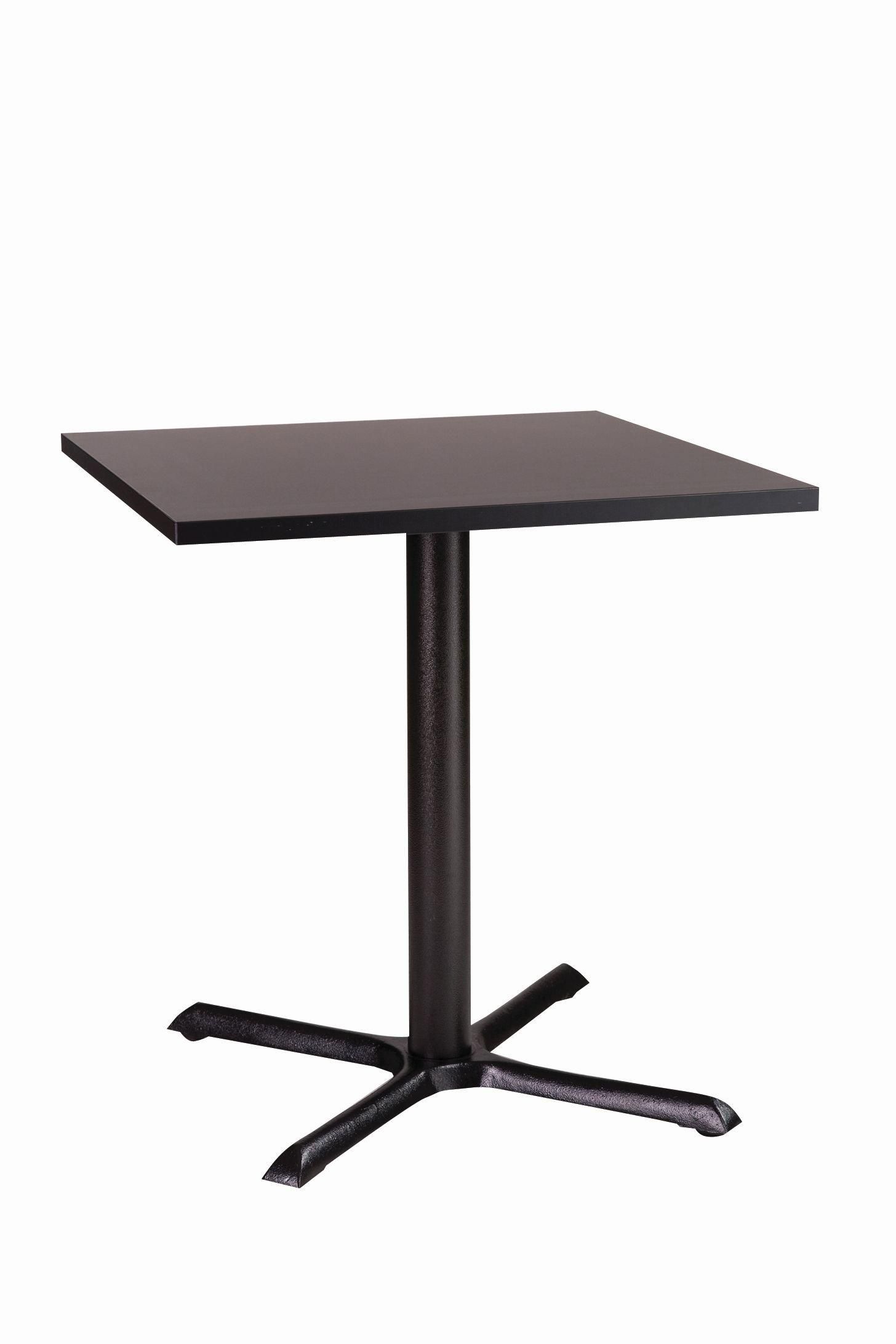 netfurniture Elliot Black Table Base Square Laminate Top