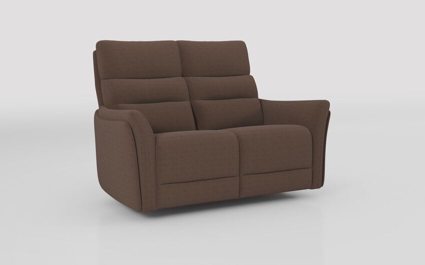 Brown Fabric Cleveley 2 Seater Sofa