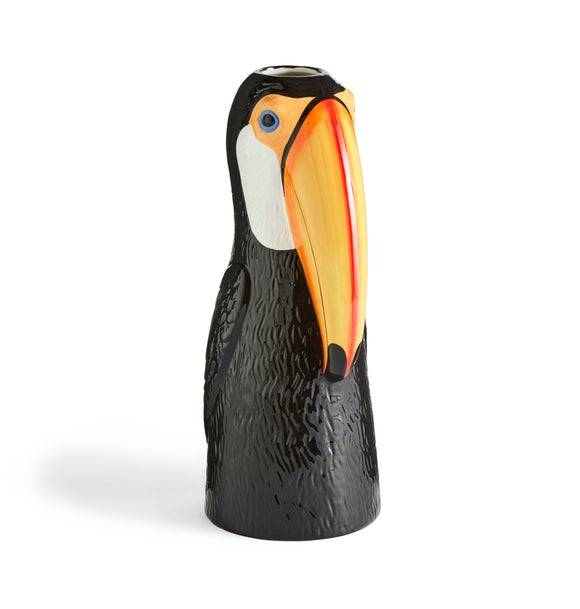 Toucan Ceramic Vase 5