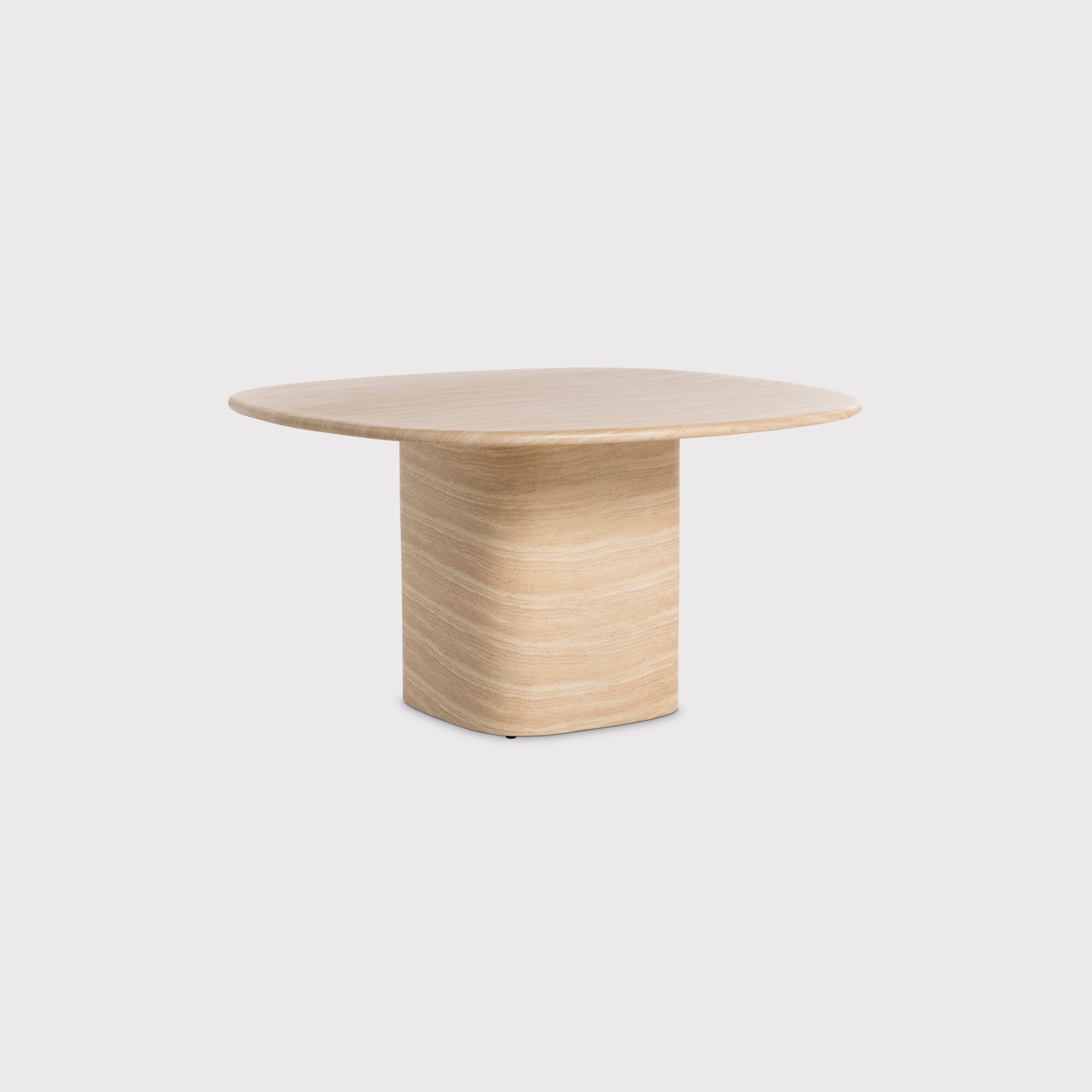 Zira Dining Table 137cm, Neutral Concrete | Barker & Stonehouse