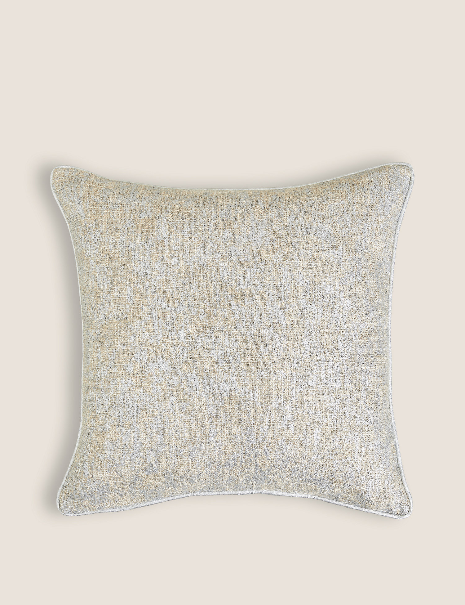 M&S Textured Metallic Cushion